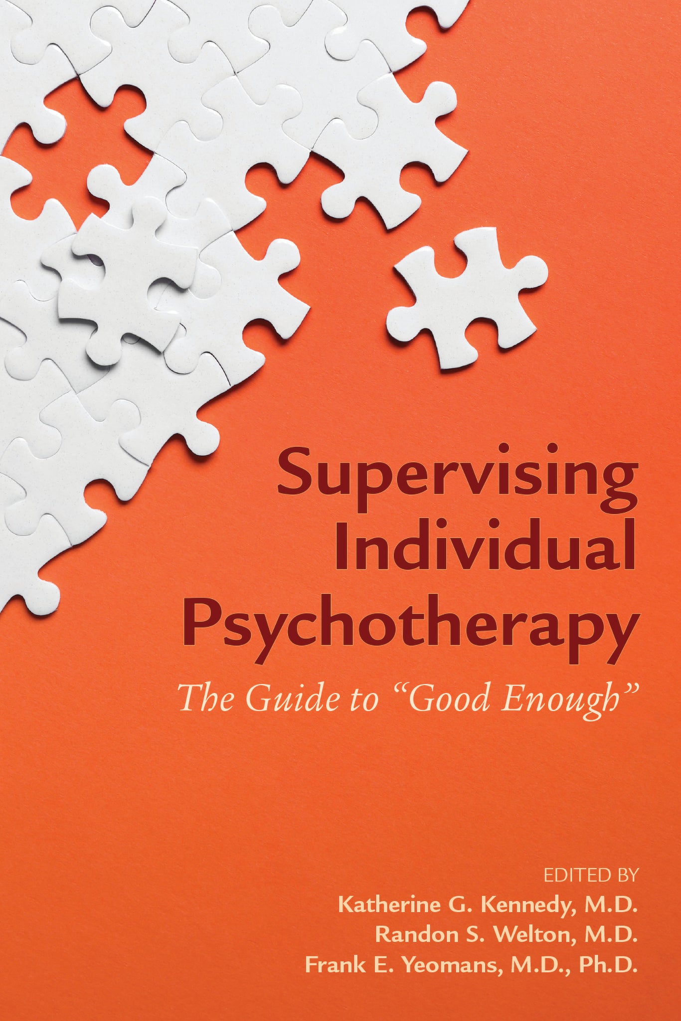 Cover image for Supervising Individual Psychotherapy ISBN 9781615374243